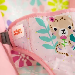 Bright Starts Transat avec vibrations Wildflower Wonders Rose
