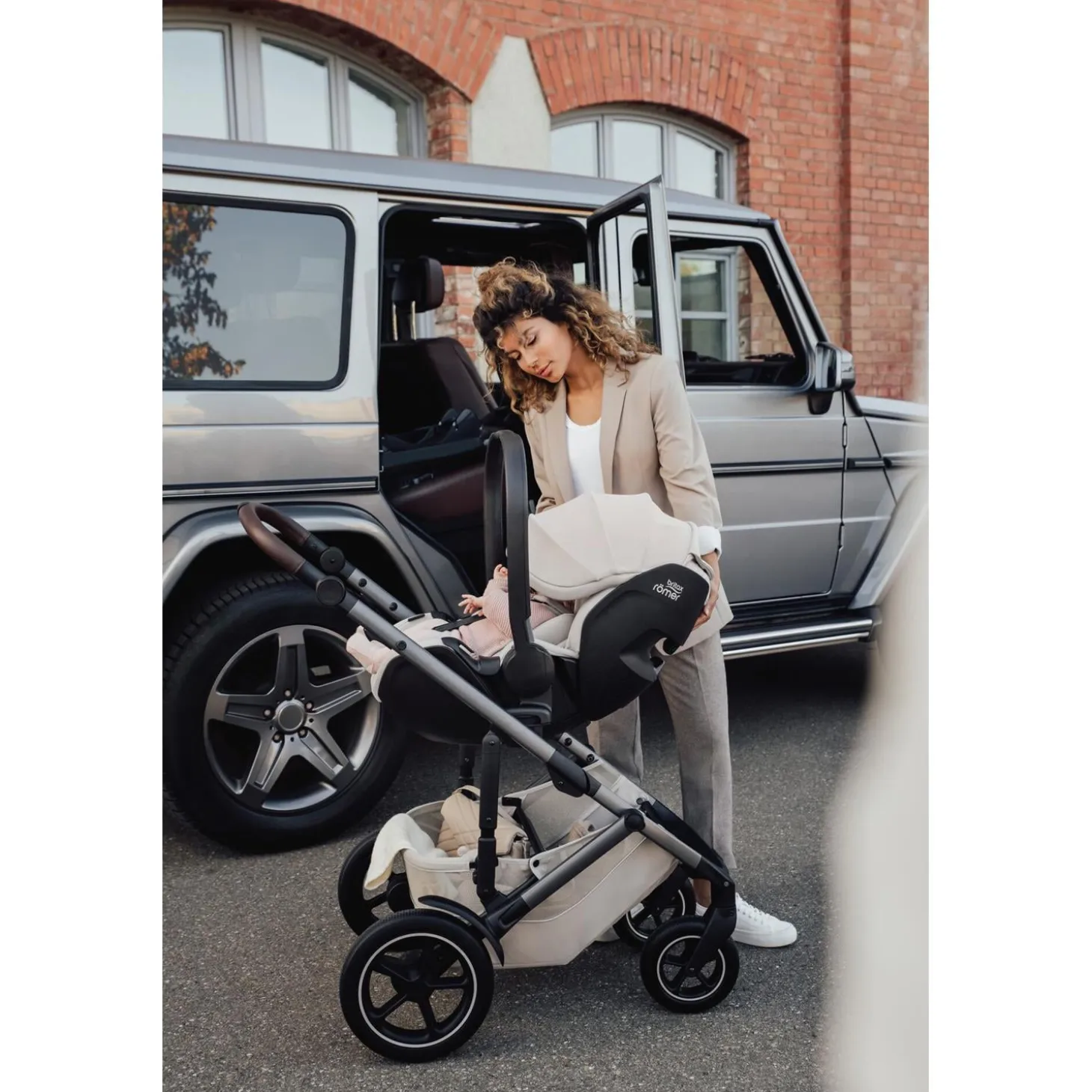 Britax Römer Coque Baby-Safe Pro Lux Soft Taupe - Lux