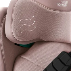 Britax Römer                    Réhausseur Kidfix Pro Style    Style Dusty Rose