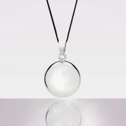 Cache cœur                    Bola de grossesse Glossy    Rhodium