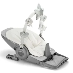 CAM                    Chaise haute Original 4 en 1    Argent