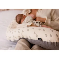 Candide Coussin de maternité Jersey Cœurs