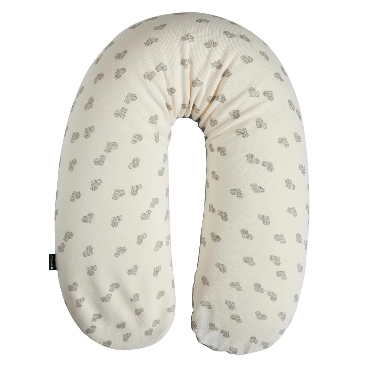 Candide Coussin de maternité Jersey Cœurs