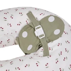 Candide Coussin de maternité multirelax Polyester Coton Imprime Cerises