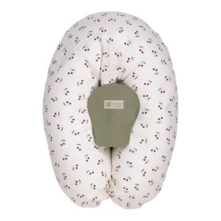 Candide Coussin de maternité multirelax Polyester Coton Imprime Cerises