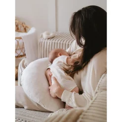 Candide Coussin de Maternité Nomade Mini Moon Jersey Grid Beige