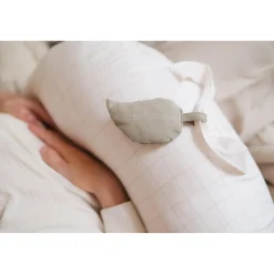 Candide Coussin de Maternité Nomade Mini Moon Jersey Grid Beige