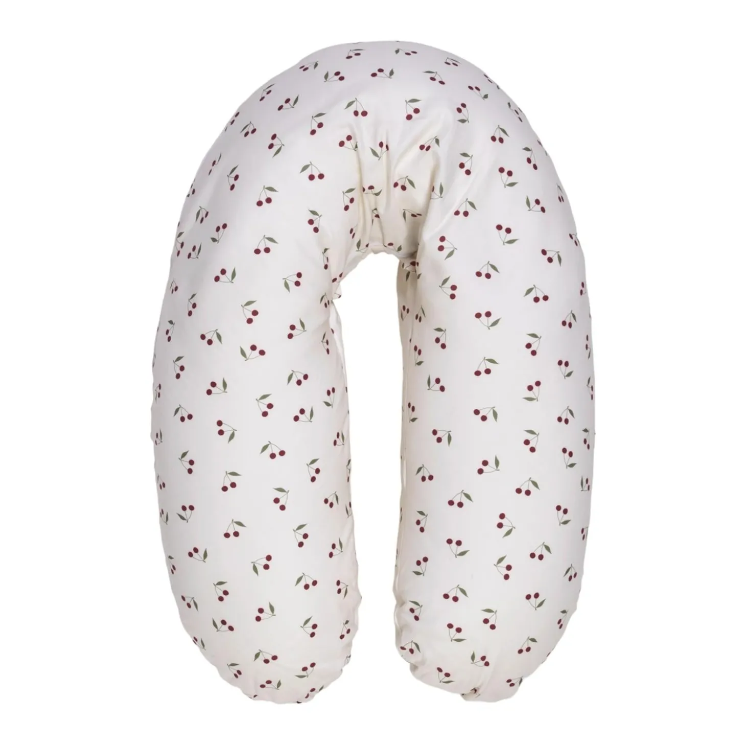 Candide Coussin de maternité Polyester Coton Imprime Cerises