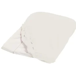 Candide                    Housse de matelas à langer éponge    Blanc