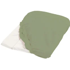 Candide                    Housse de matelas à langer éponge    Kaki            50x75 cm
