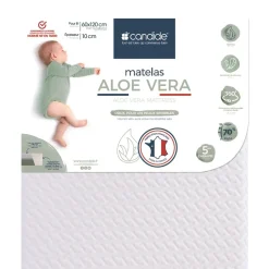 Candide                    Matelas aloé vera déhoussable