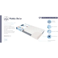 Candide                    Matelas Clim Air    70x140 cm