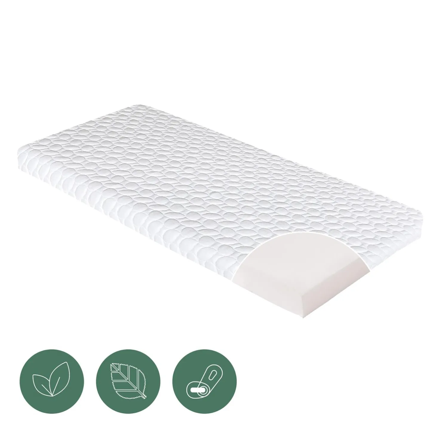 Candide Matelas de berceau Fresh 50x83 cm