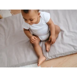 Candide Matelas de Voyage Enroulé Zipé Beige