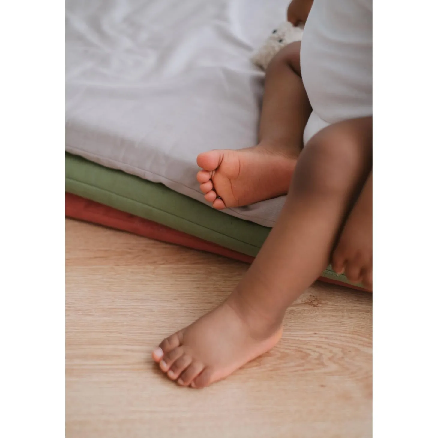 Candide Matelas de Voyage Enroulé Zipé Terracotta