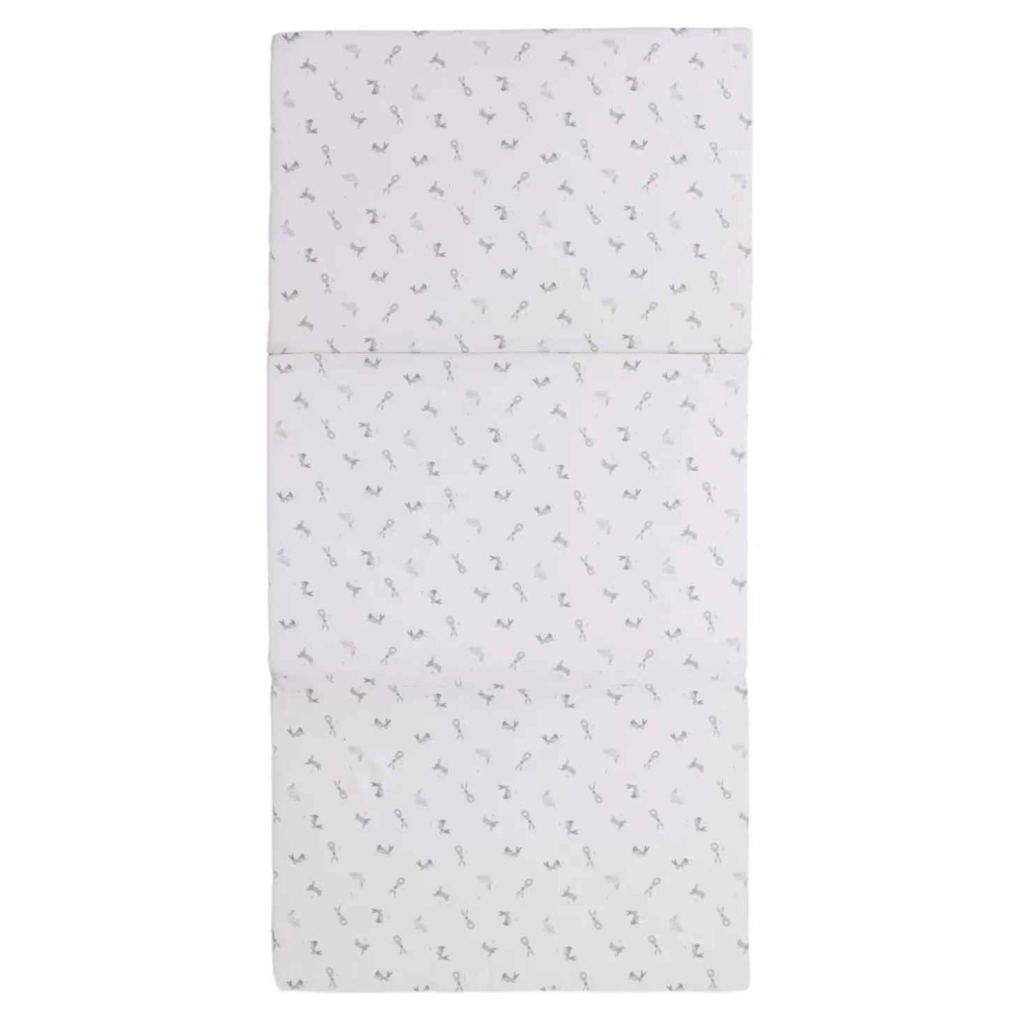 Candide Matelas de voyage Pliant 3 Parties Lapins Imprime Lapins