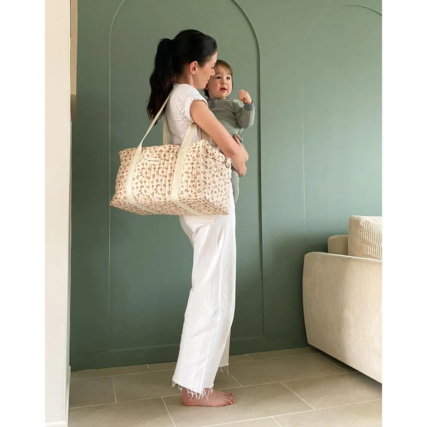 Candide Sac à Langer Leopard