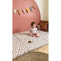 Candide Tapis de motricité Grand modèle Léopard 180x120 cm