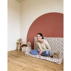 Candide Tapis de motricité Grand modèle Léopard 180x120 cm