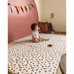 Candide Tapis de motricité Grand modèle Léopard 180x120 cm