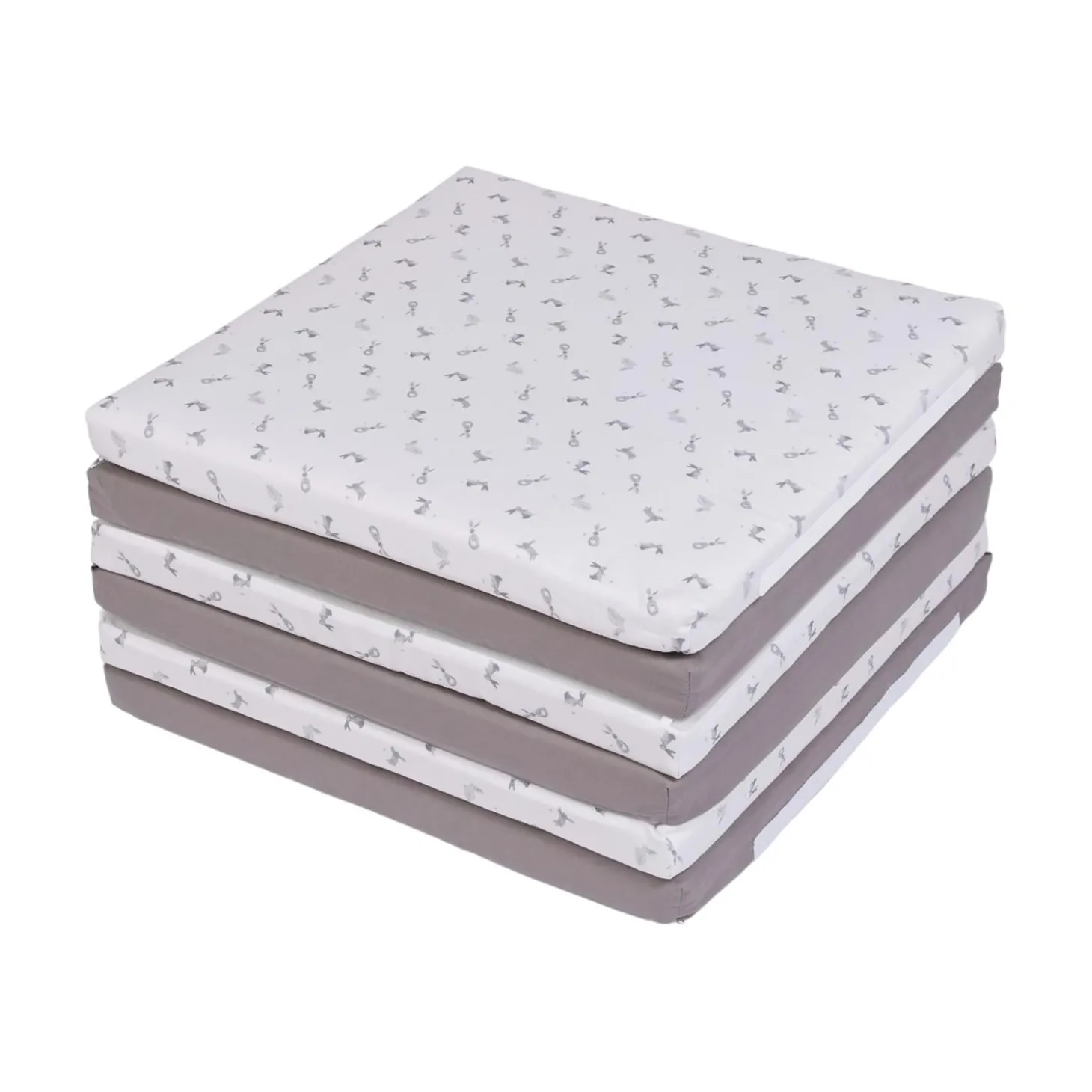 Candide Tapis de motricité Grand modèle Lapins 180x120 cm