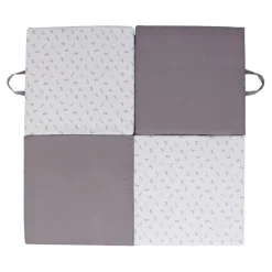 Candide Tapis de motricité Petit modèle Lapins 120x120 cm