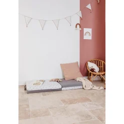 Candide Tapis de motricité Petit modèle Lapins 120x120 cm