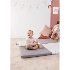 Candide Tapis de motricité Petit modèle Lapins 120x120 cm