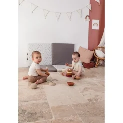 Candide Tapis de motricité Petit modèle Lapins 120x120 cm