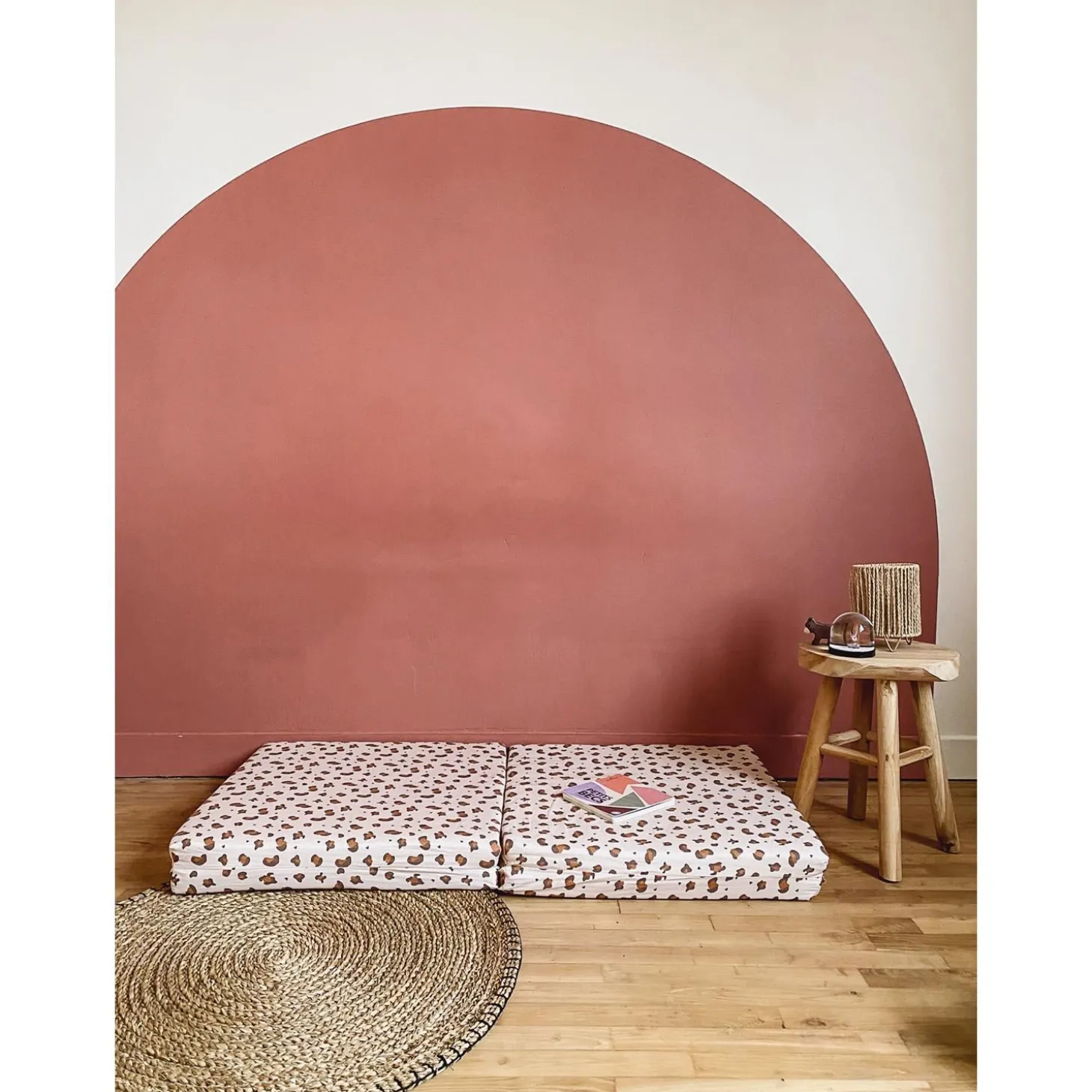 Candide Tapis de motricité Petit modèle Léopard 120x120 cm