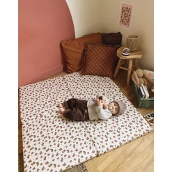 Candide Tapis de motricité Petit modèle Léopard 120x120 cm