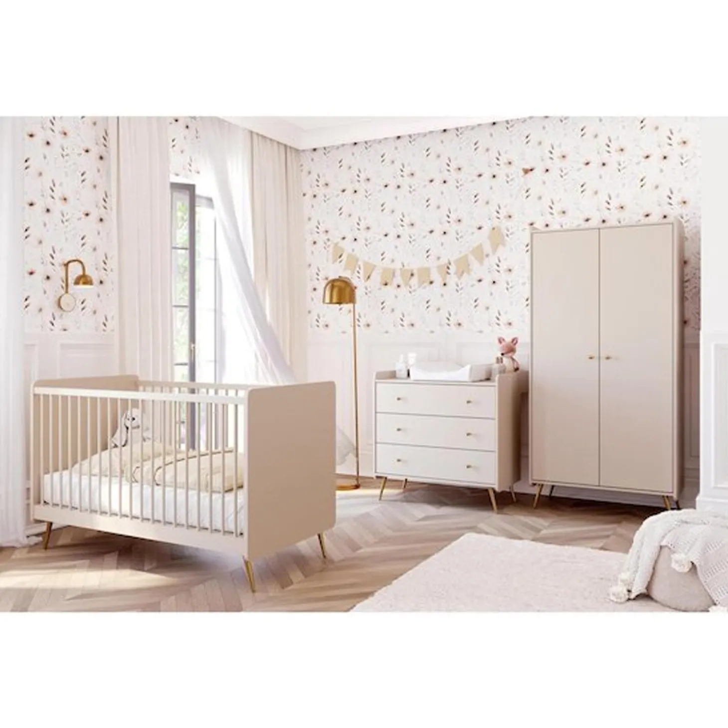 Chambre bébé complète : Lunéa + plan offert de Vox