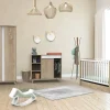 Chambre bébé complète Nova : lit 70x140, commode, armoire                            de Sauthon