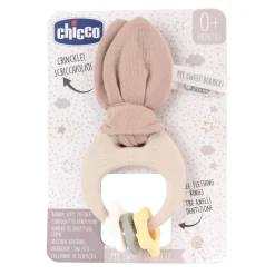 Chicco Anneau de Dentition souple Lapin Multicolore