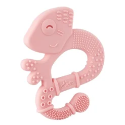 Chicco                    Anneau de dentition Soft&Clean Iguane    Rose            2 mois+