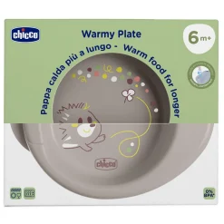 Chicco                    Assiette Maintien Au Chaud    Gris