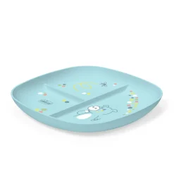 Chicco Assiette Portionnée Bleu