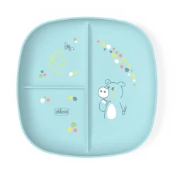Chicco                    Assiette Portionnée    Bleu