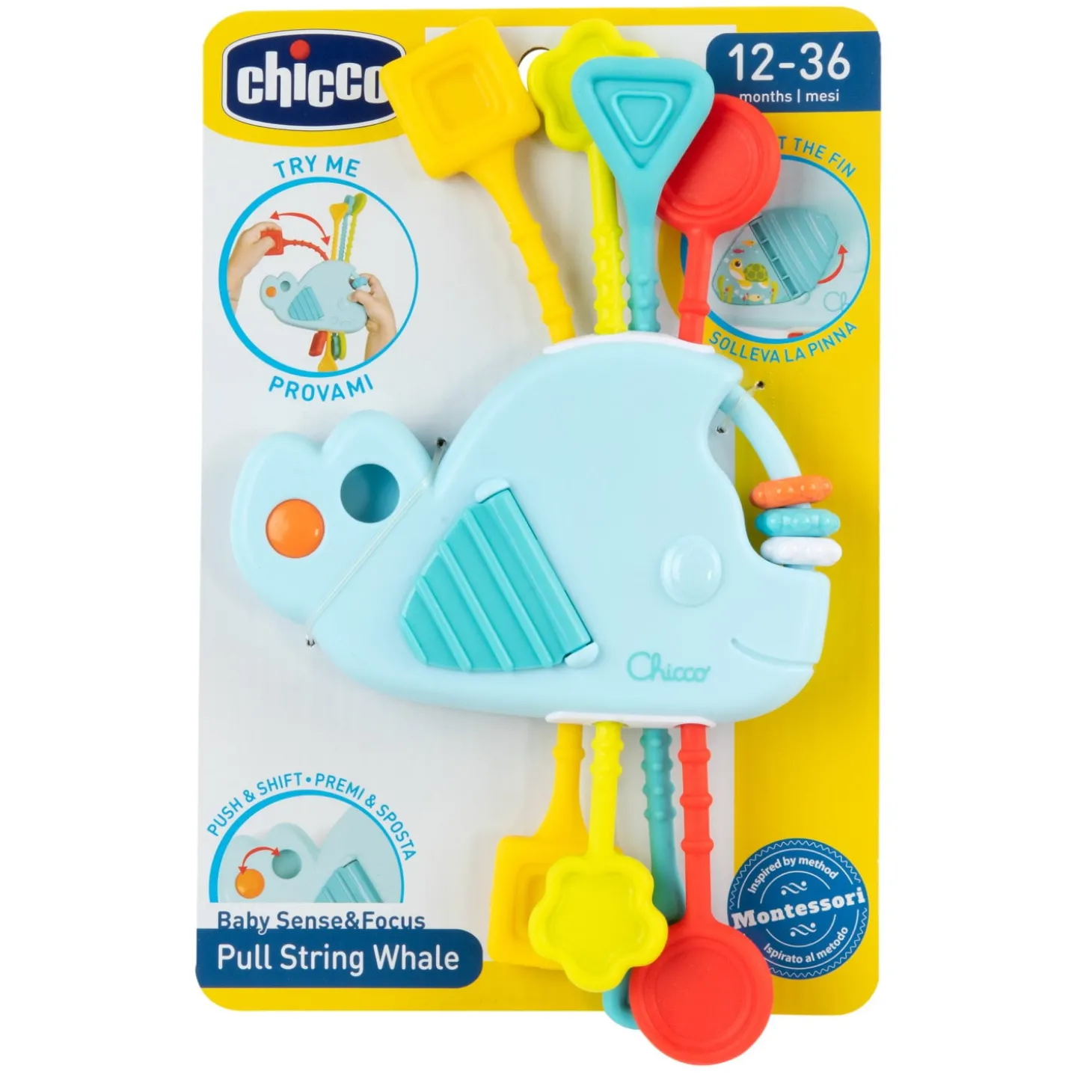 Chicco Baleine multisensorielle Beige