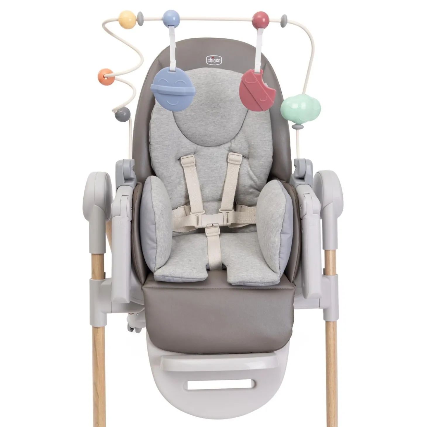 Chicco Barre de jeu Arc-en-ciel chaises Polly Armonia Neutre