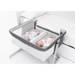 Chicco                    Berceau Cododo Next2Me Twins    Magnet grey