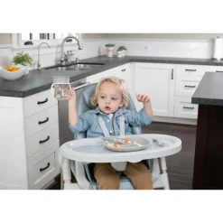 Chicco Bol Avec Couvercle Gris