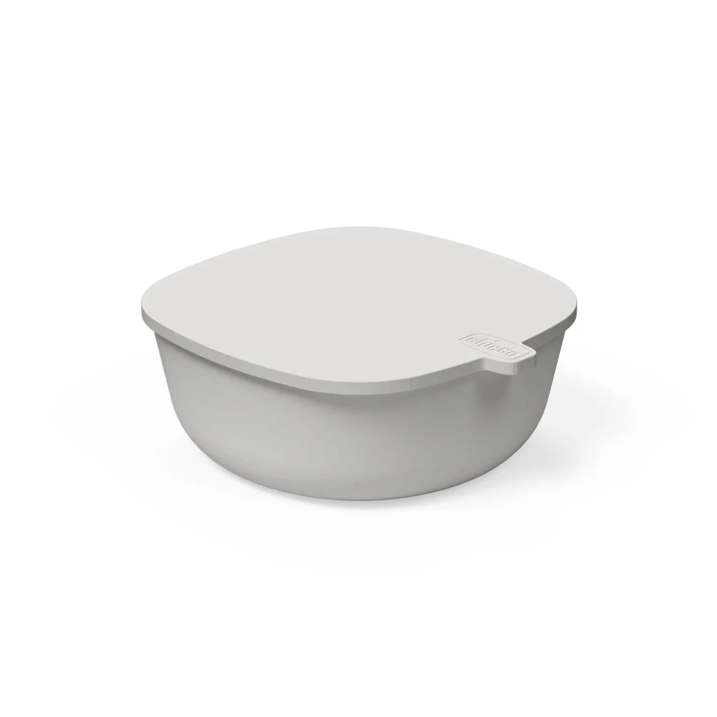 Chicco Bol Avec Couvercle Gris