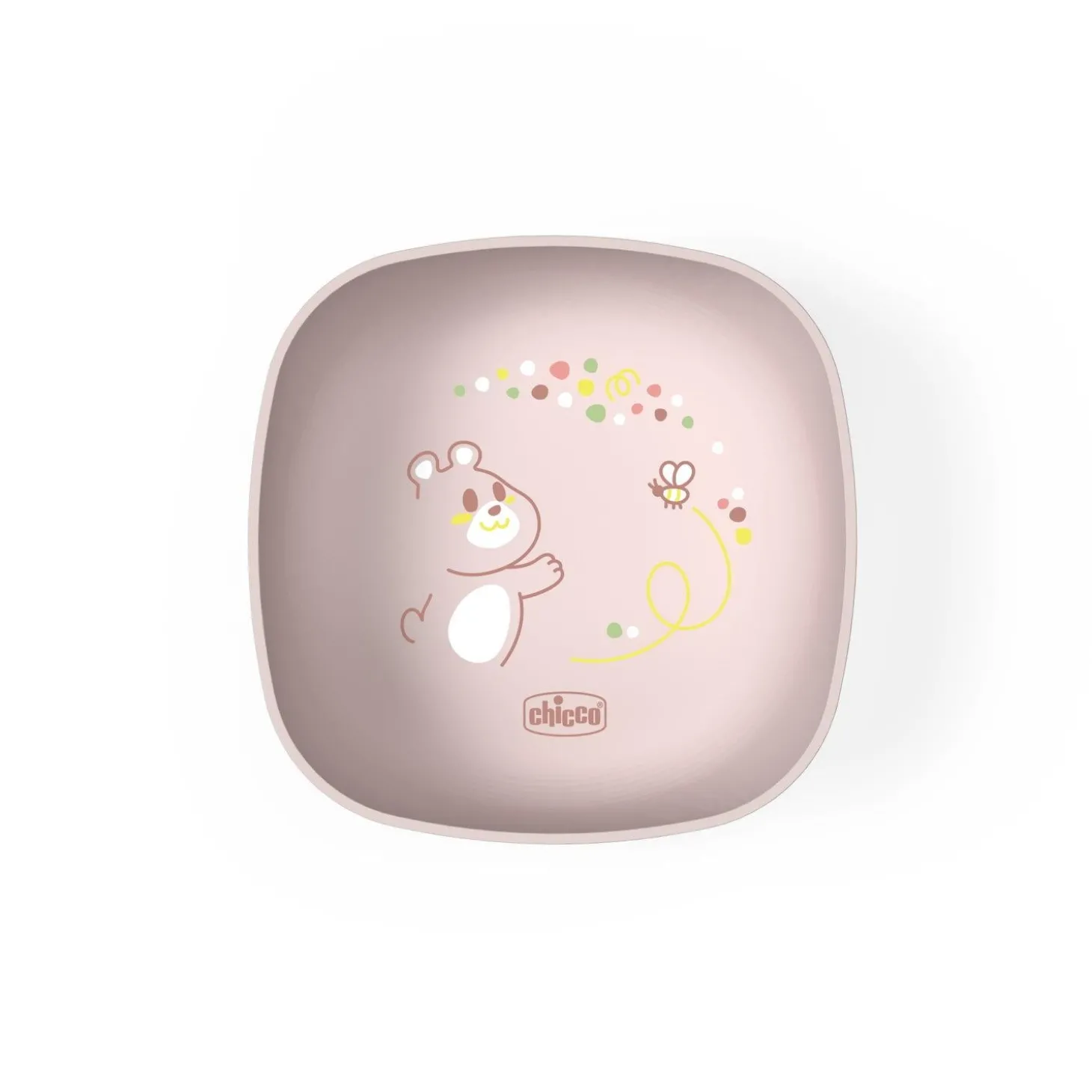 Chicco Bol Avec Couvercle Rose
