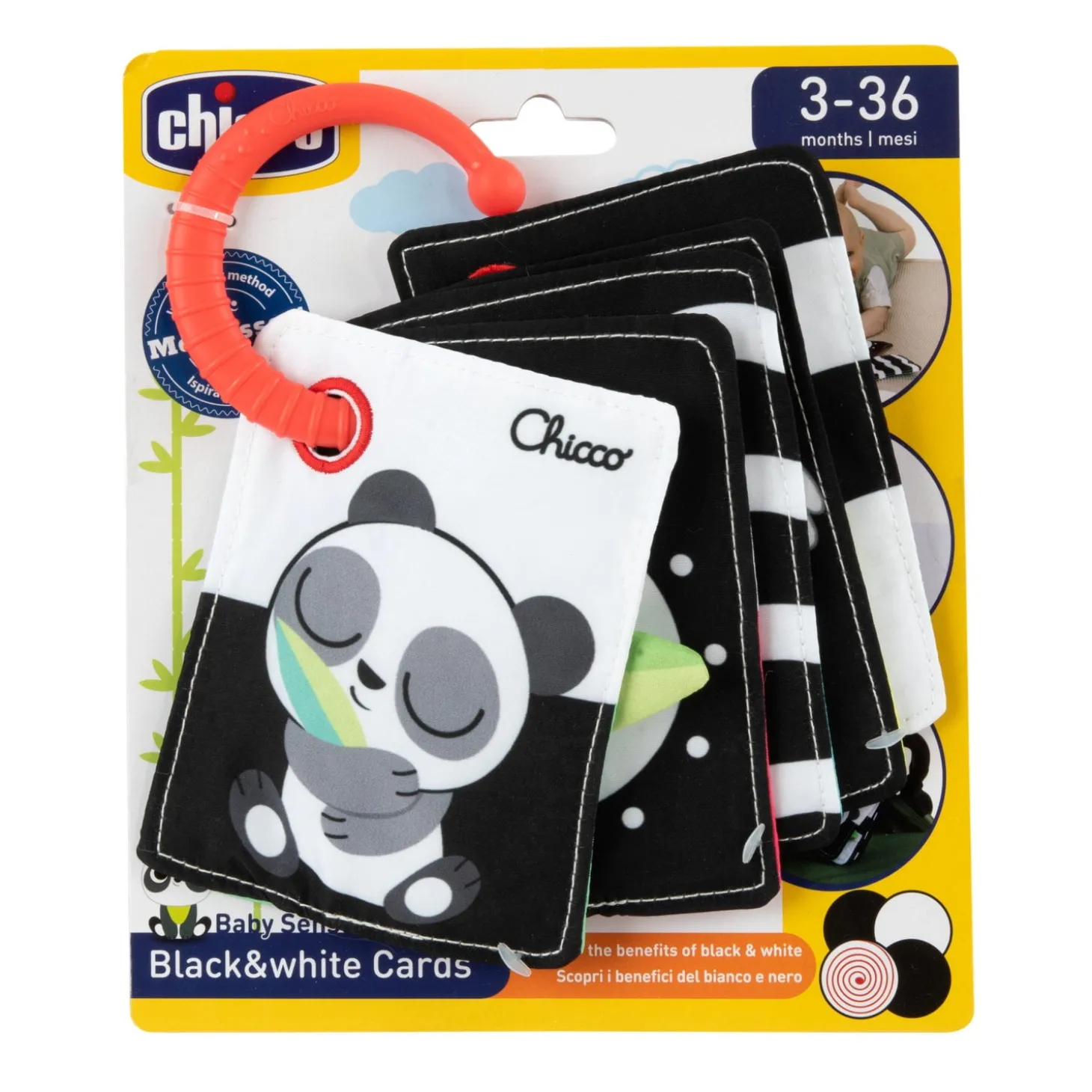 Chicco Cartes Noir & Blanc Noir
