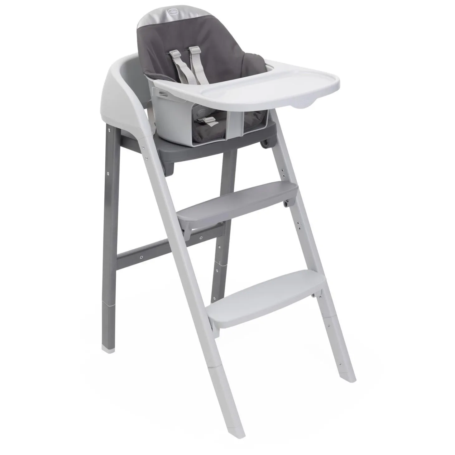 Chicco Chaise Haute Crescendo Up Steel Cloud Relux