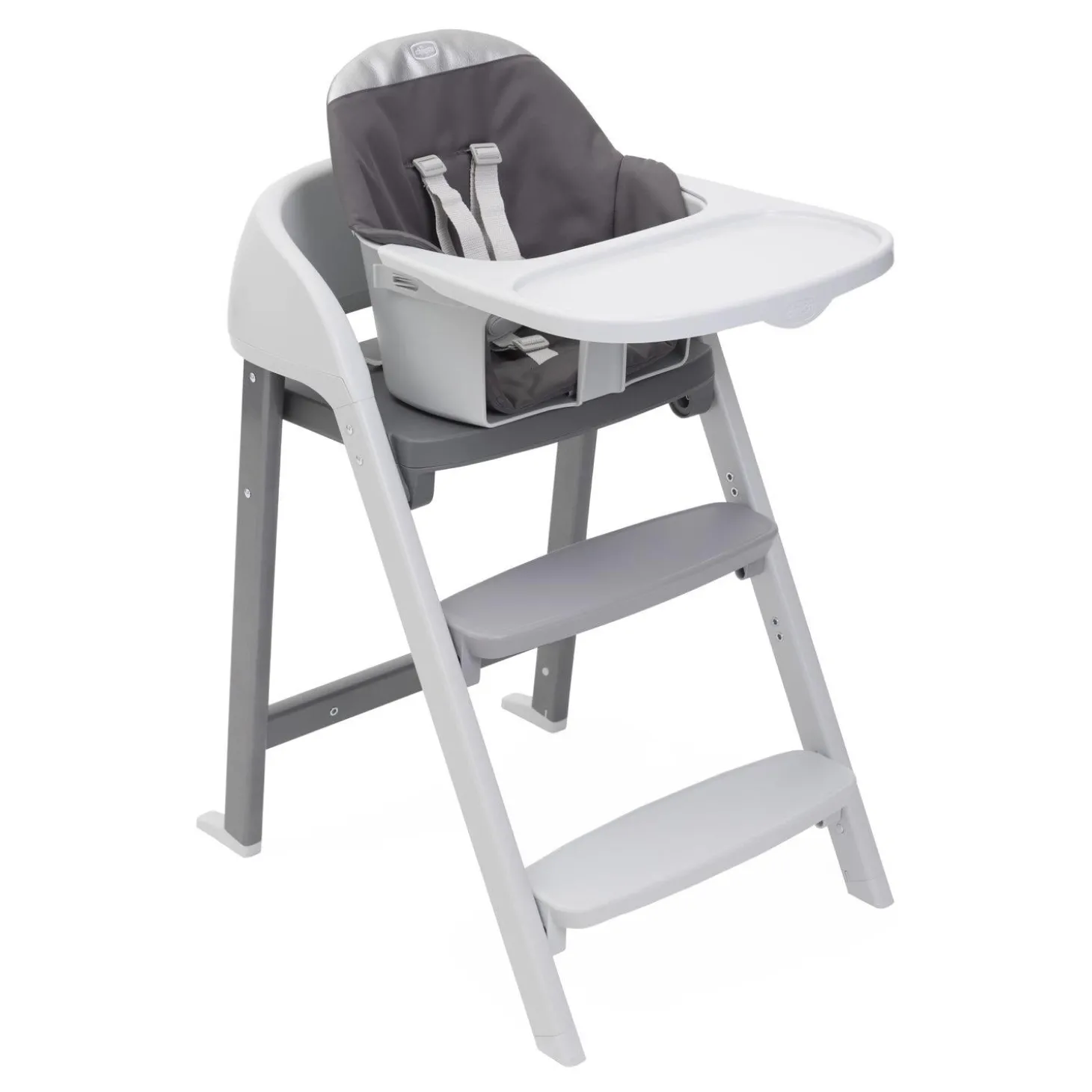 Chicco Chaise Haute Crescendo Up Steel Cloud Relux