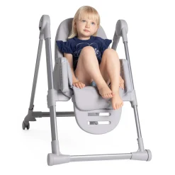 Chicco                    Chaise Haute Polly Armonia    Steel