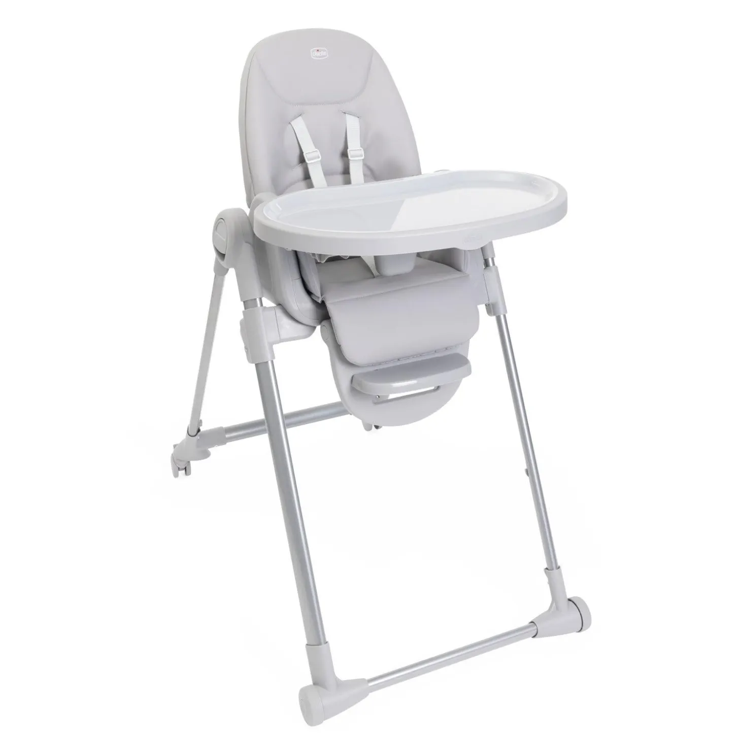 Chicco Chaise Haute Polly Armonia Steel