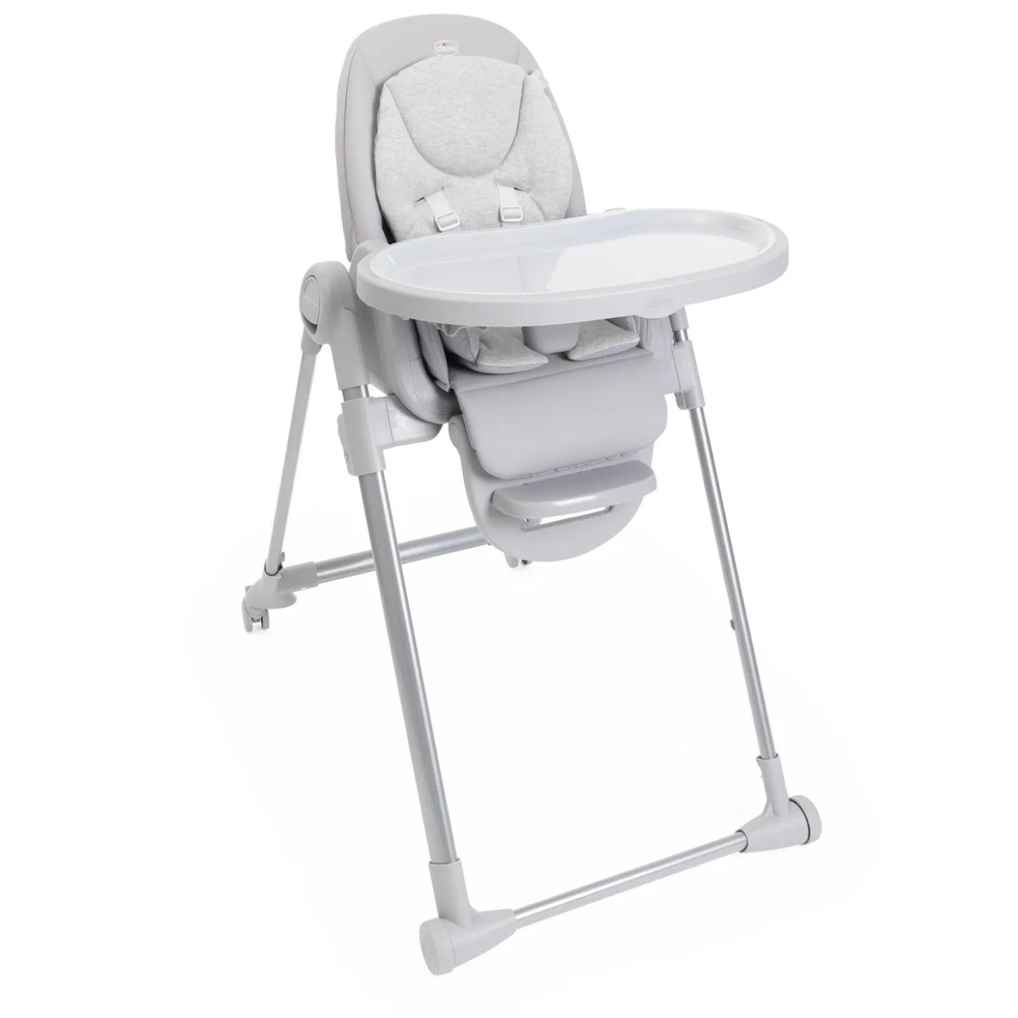 Chicco Chaise Haute Polly Armonia Steel